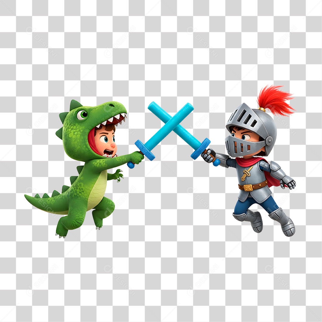 Personagem Crianças Fantasiadas PNG Transparente