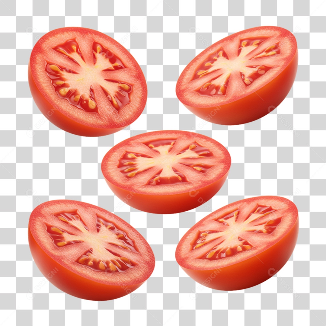 Fruto Tomate PNG Transparente