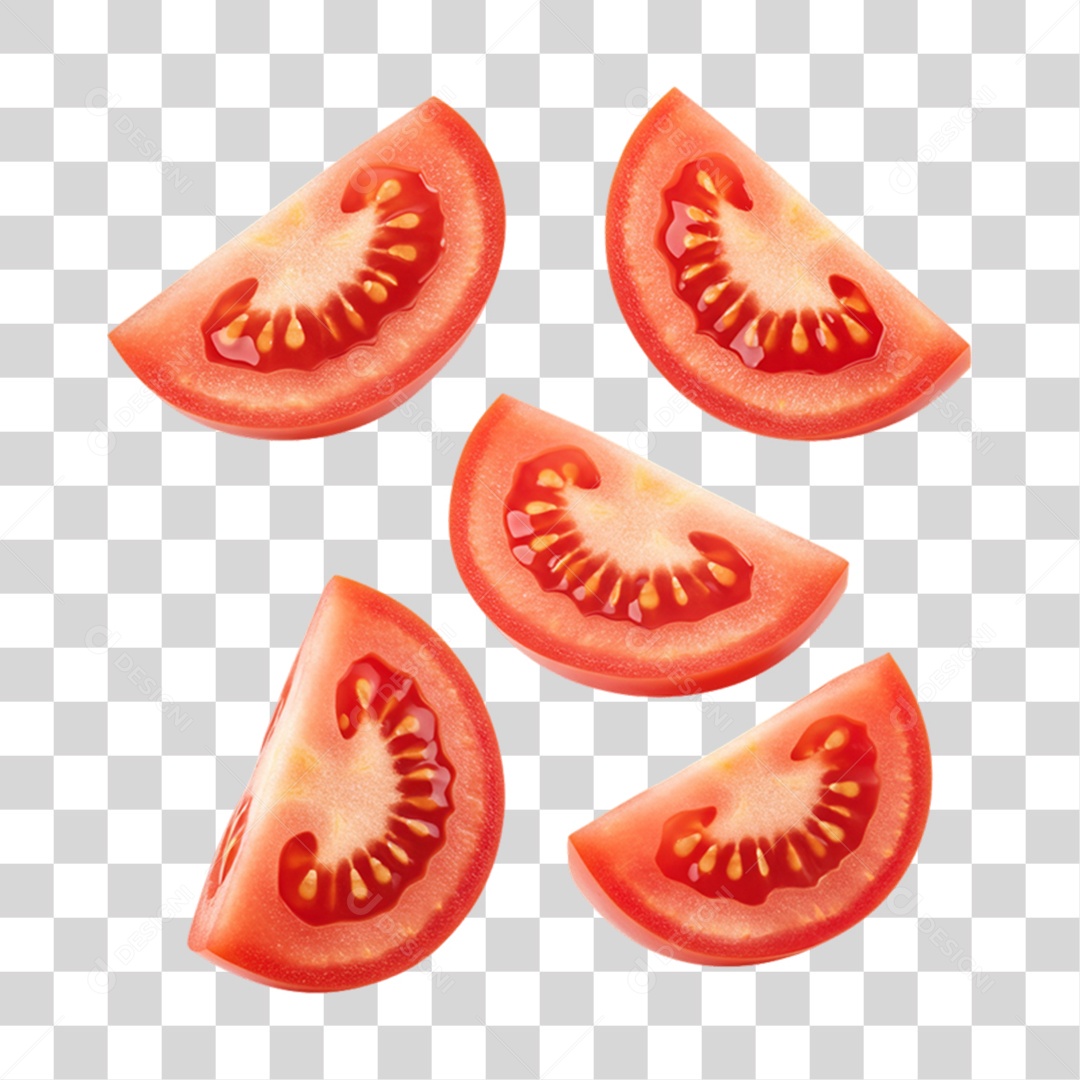 Fruto Tomate PNG Transparente