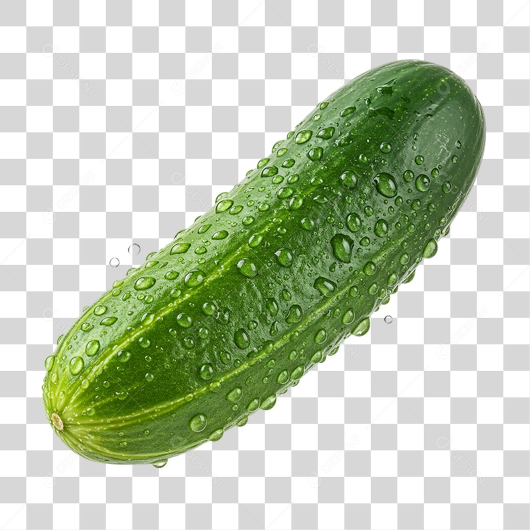 Fruto Pepino PNG Transparente