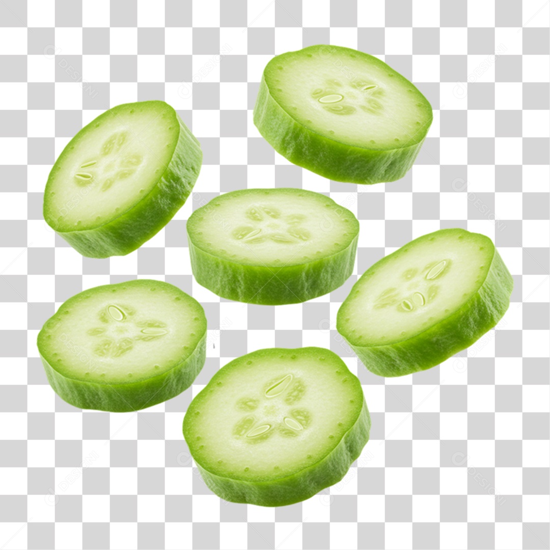 Fruto Pepino PNG Transparente