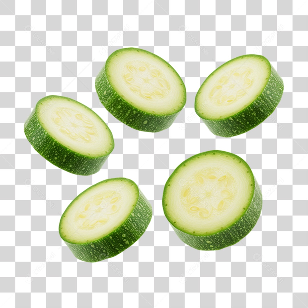 Fruto Pepino PNG Transparente