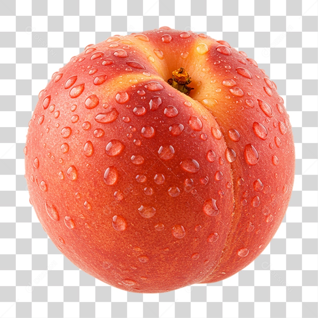 Fruta Pêcego PNG Transparente