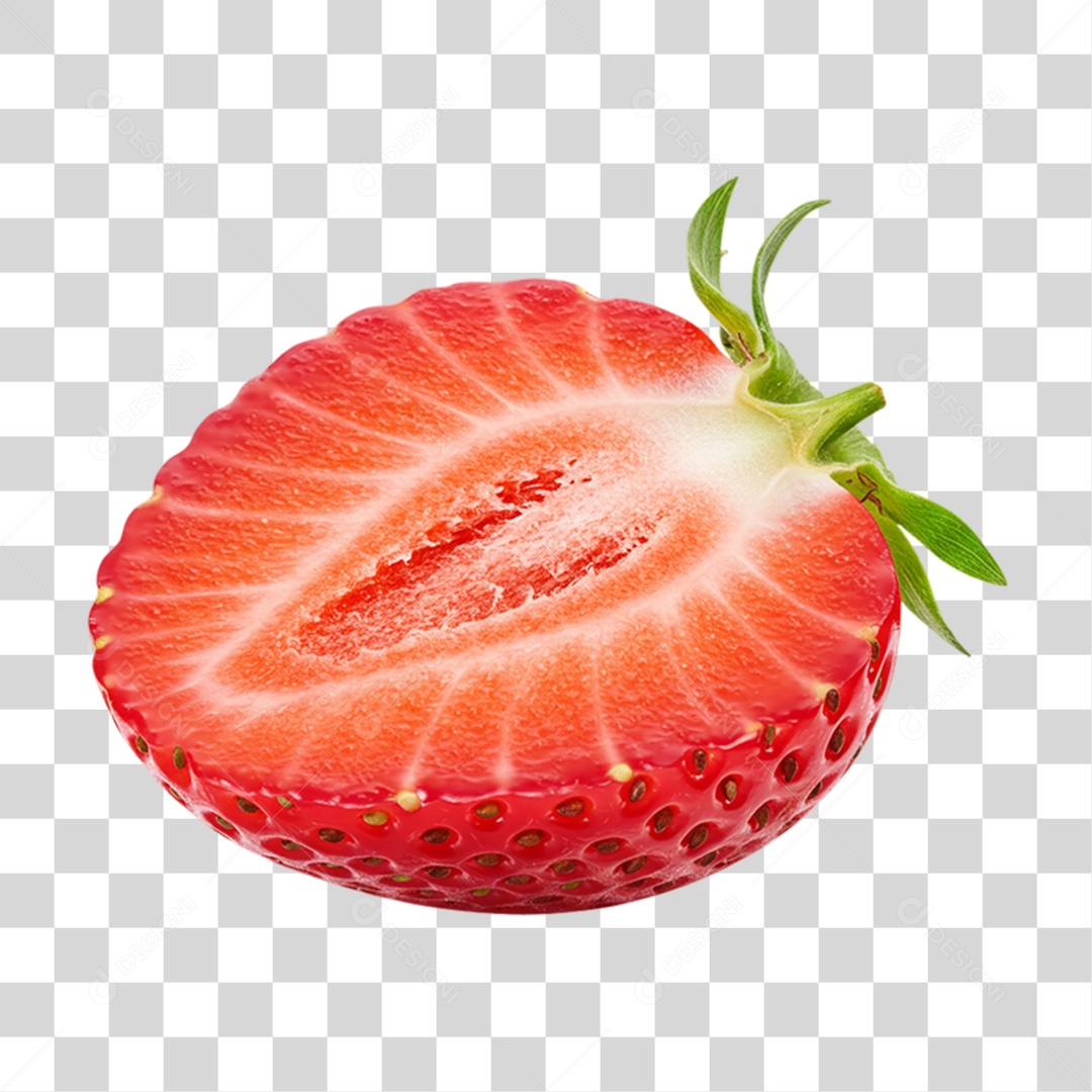 Fruta Morango PNG Transparente