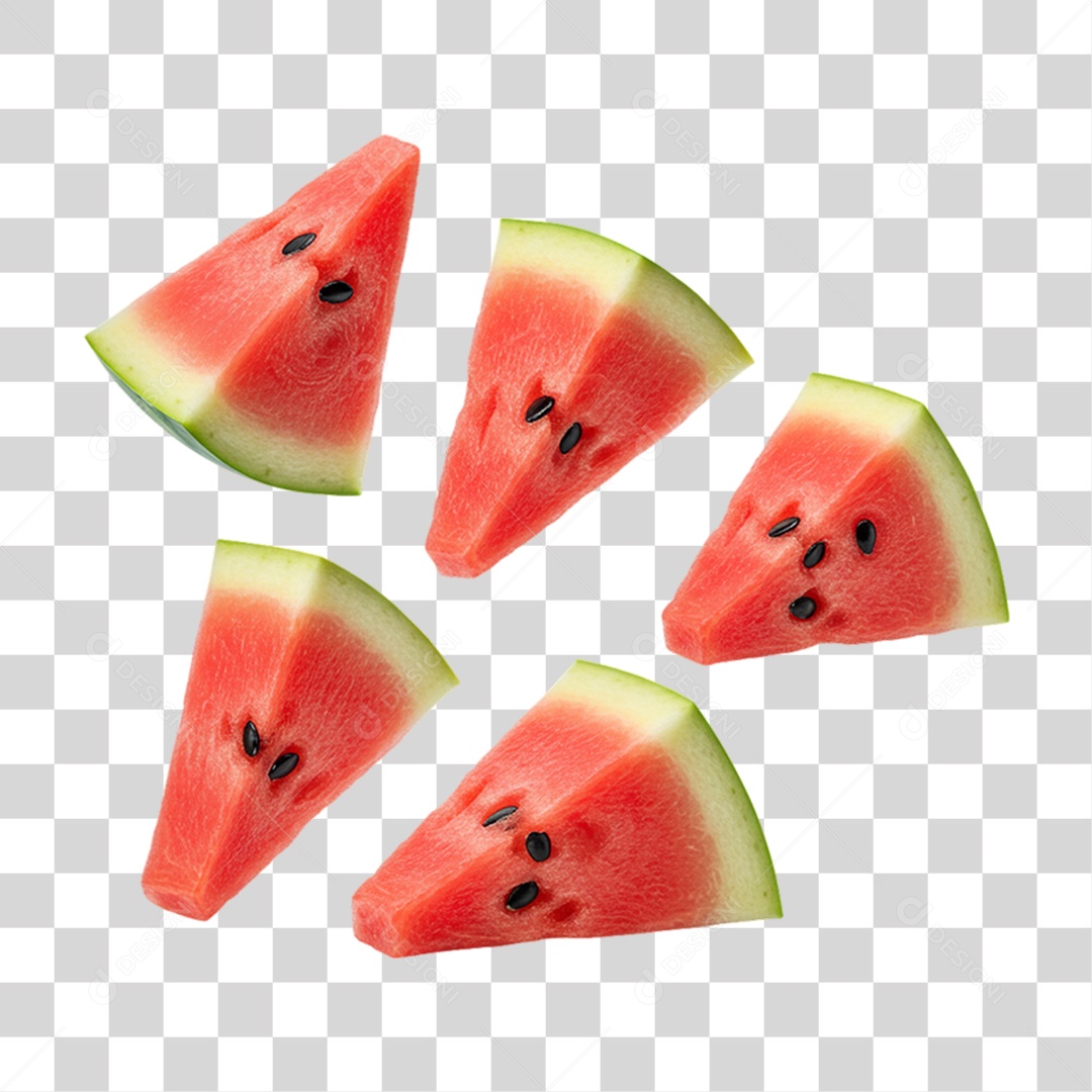 Fruta Melancia PNG Transparente