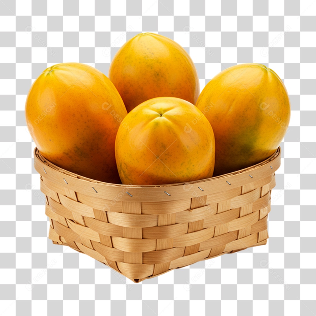 Fruta Mamão PNG Transparente