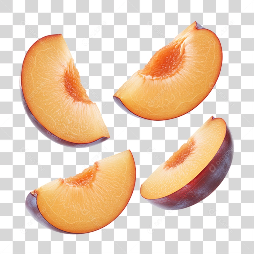 Fruta Ameixa PNG Transparente