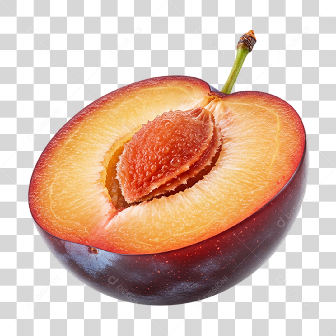 Fruta Ameixa PNG Transparente