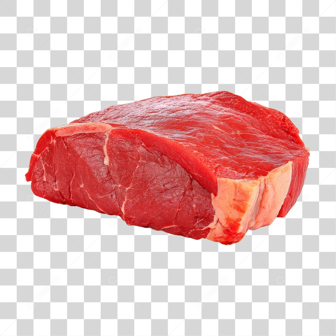 Cortes de Carne em Tábua de Madeira PNG Transparente