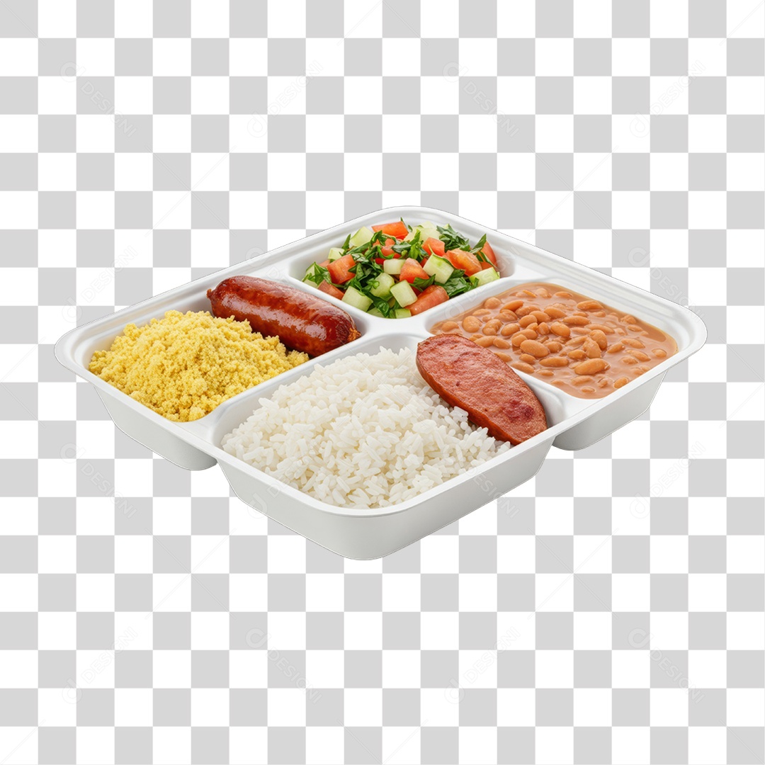 Marmita de Comida Almoço PNG Transparente