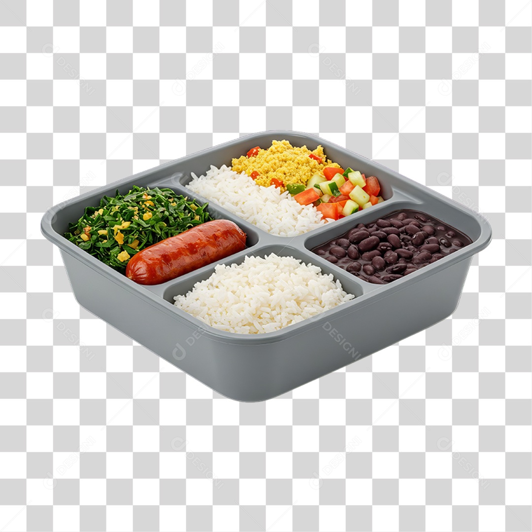 Marmita de Comida Almoço PNG Transparente