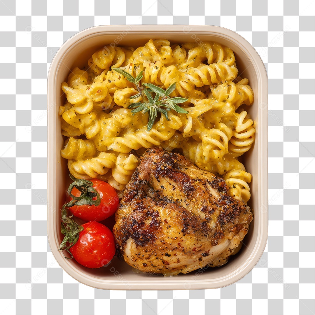 Marmita de Comida Almoço PNG Transparente