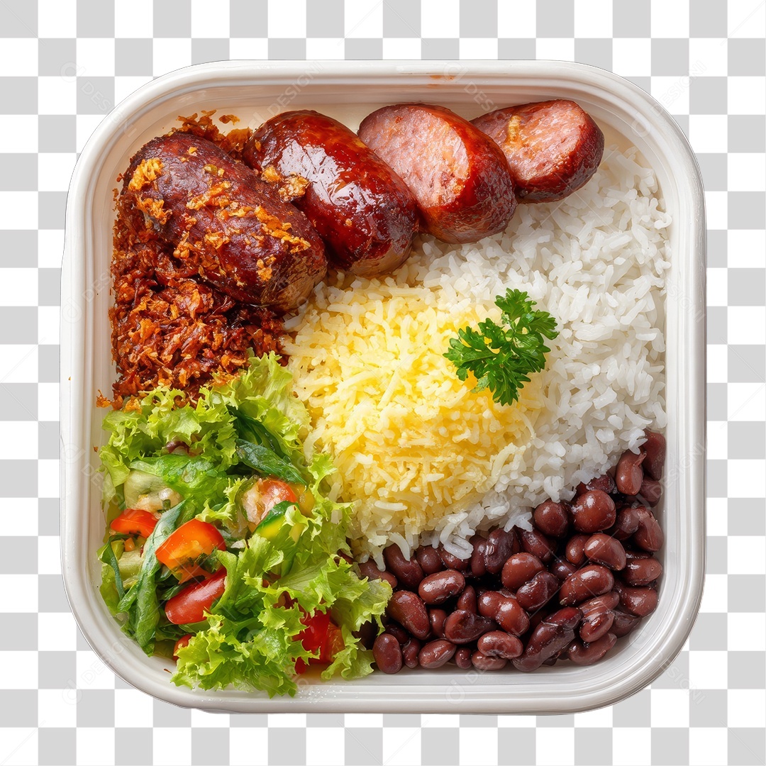 Marmita de Comida Almoço PNG Transparente