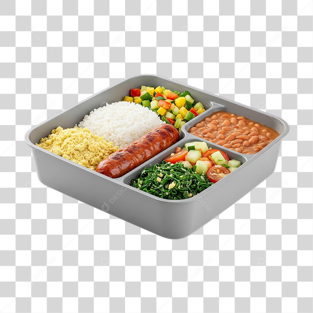 Marmita de Comida Almoço PNG Transparente