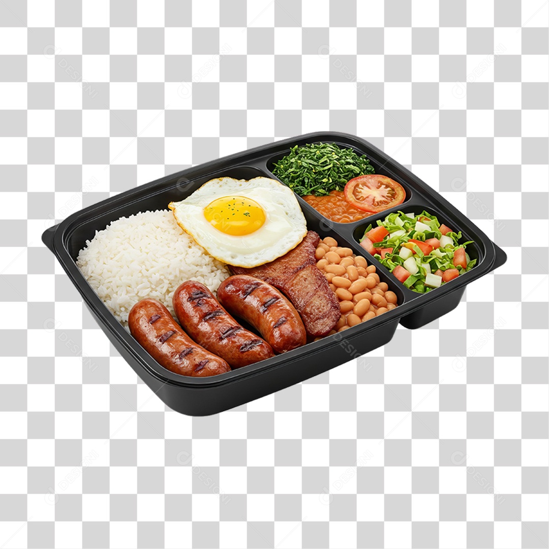 Marmita de Comida Almoço PNG Transparente