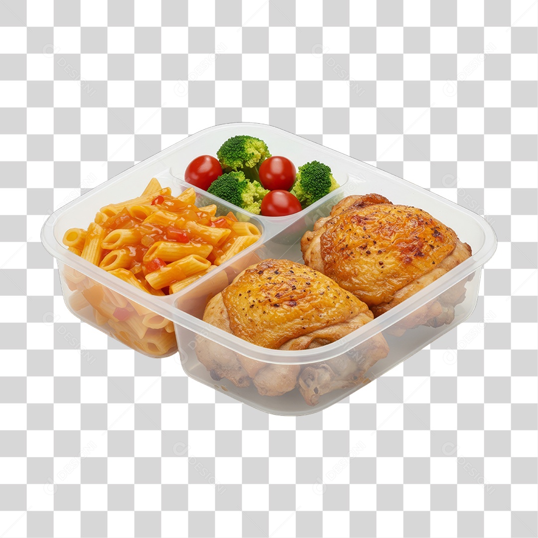 Marmita de Comida Almoço PNG Transparente