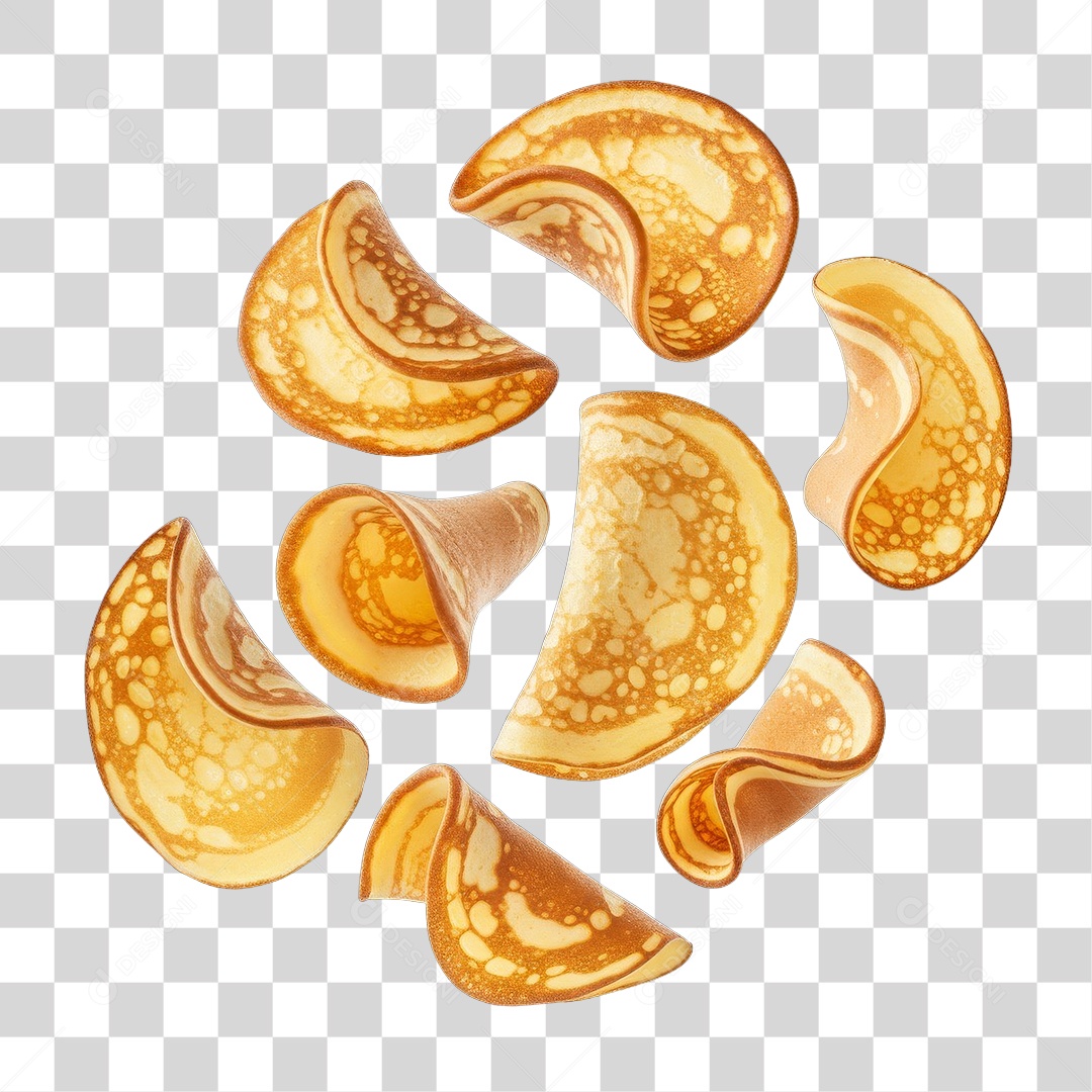 Panqueca Doce PNG Transparente