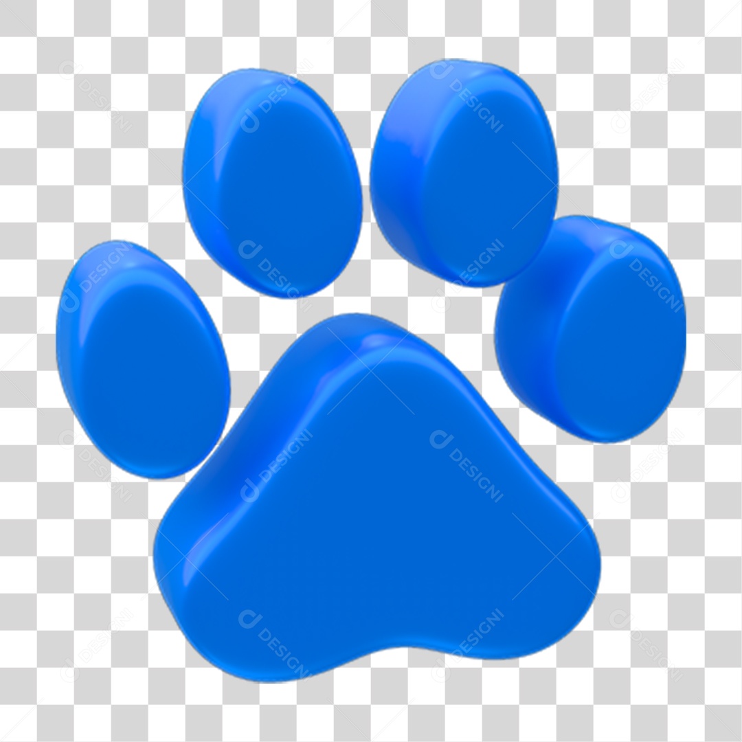 Símbolo Pata de Cachorro PNG Transparente