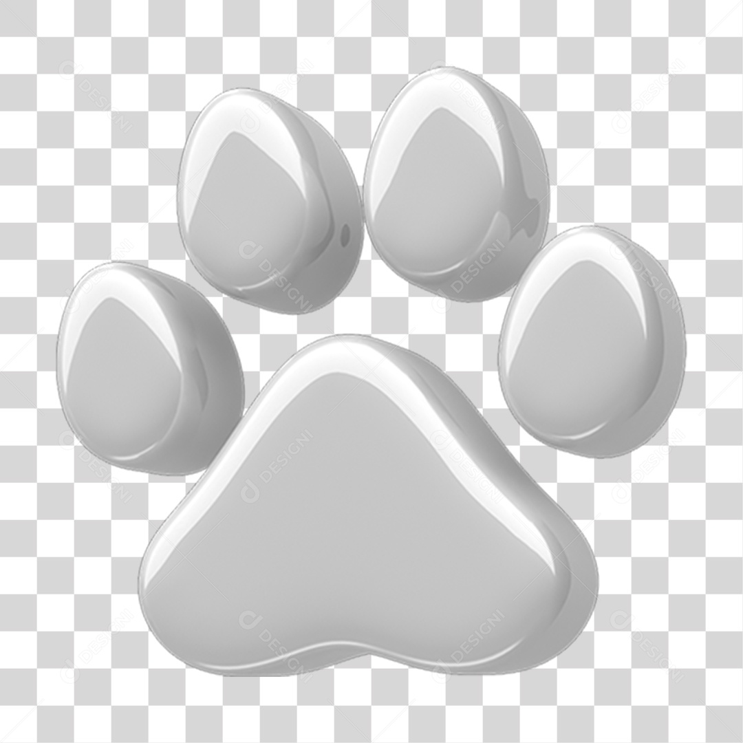 Símbolo Pata de Cachorro PNG Transparente