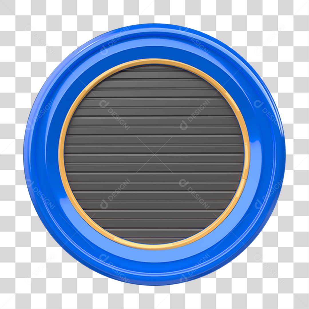 Placa Redonda PNG Transparente