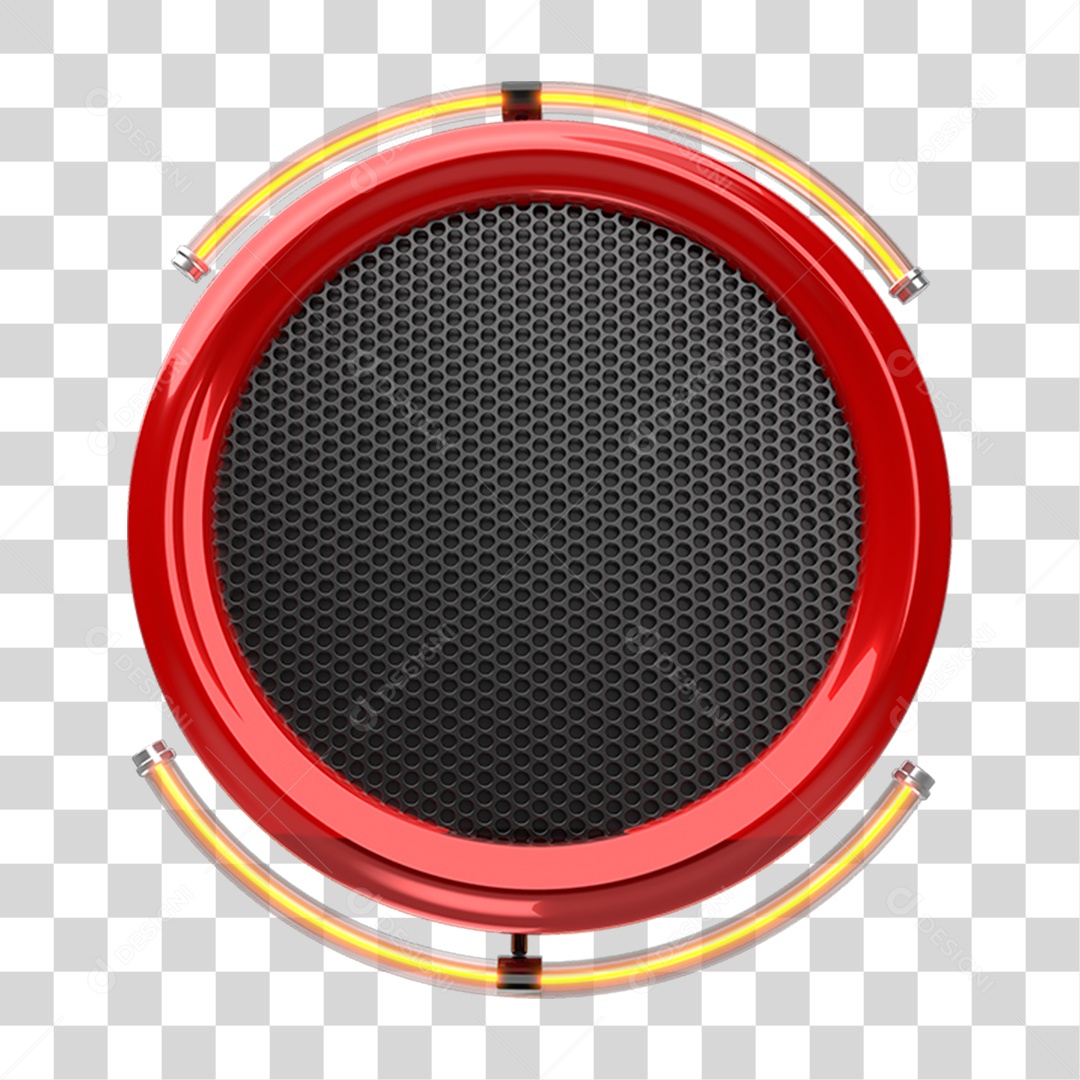 Placa Redonda PNG Transparente