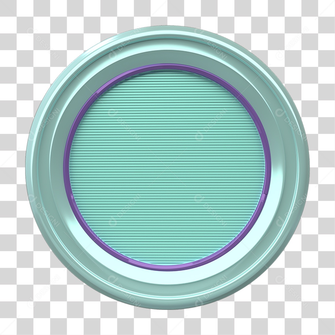 Placa Redonda PNG Transparente