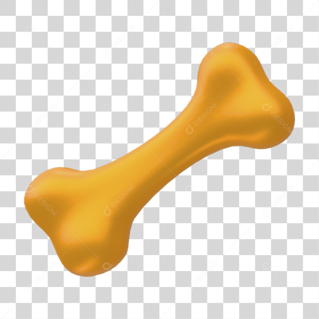 Ícone Osso para Cachorro PNG Transparente