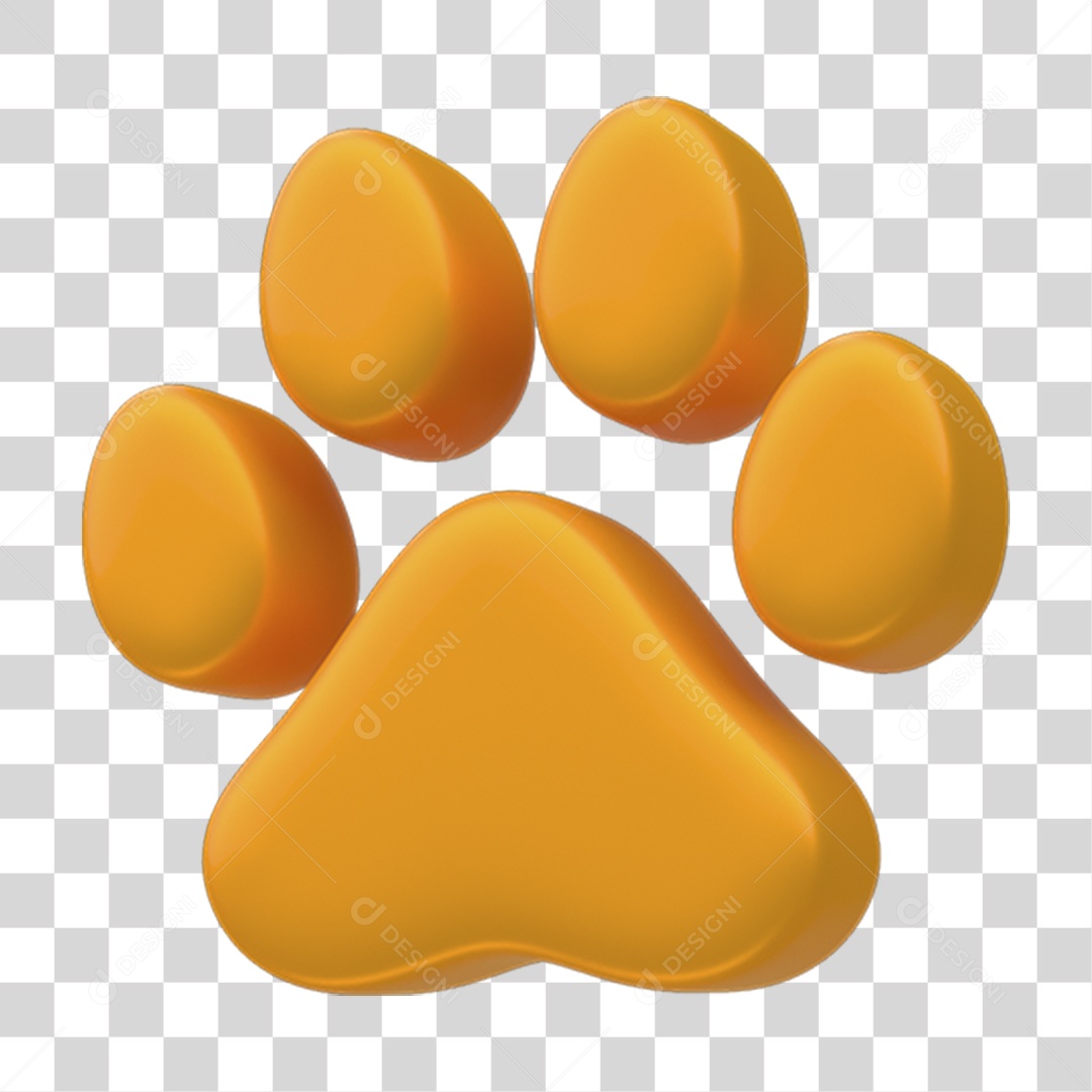 Símbolo Pata de Cachorro PNG Transparente