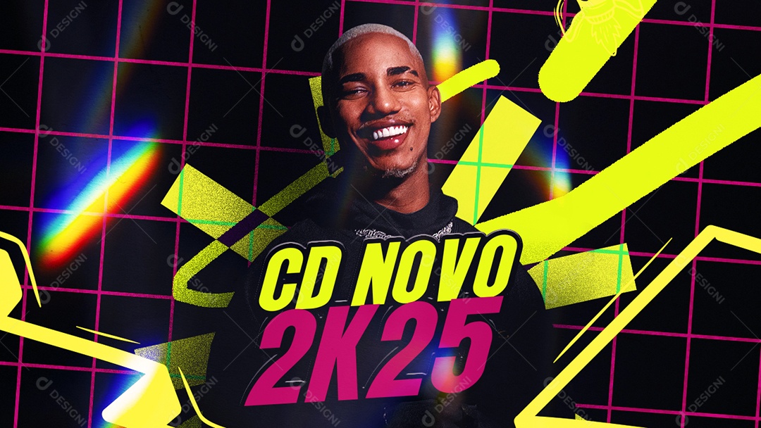 Banner Flyer Show CD Novo 2025 Social Media PSD Editável