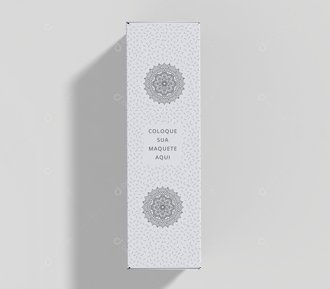 Caixa Embalagem Mockup PSD Editável