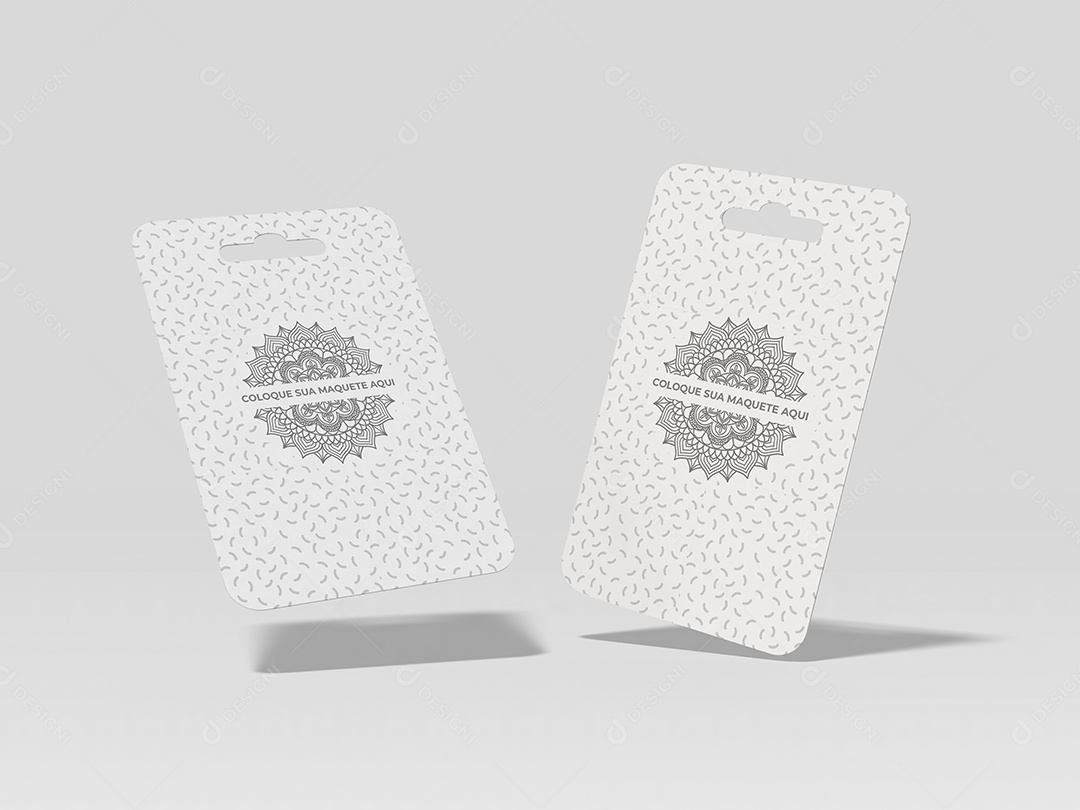 Mockup de Etiqueta PSD Editável