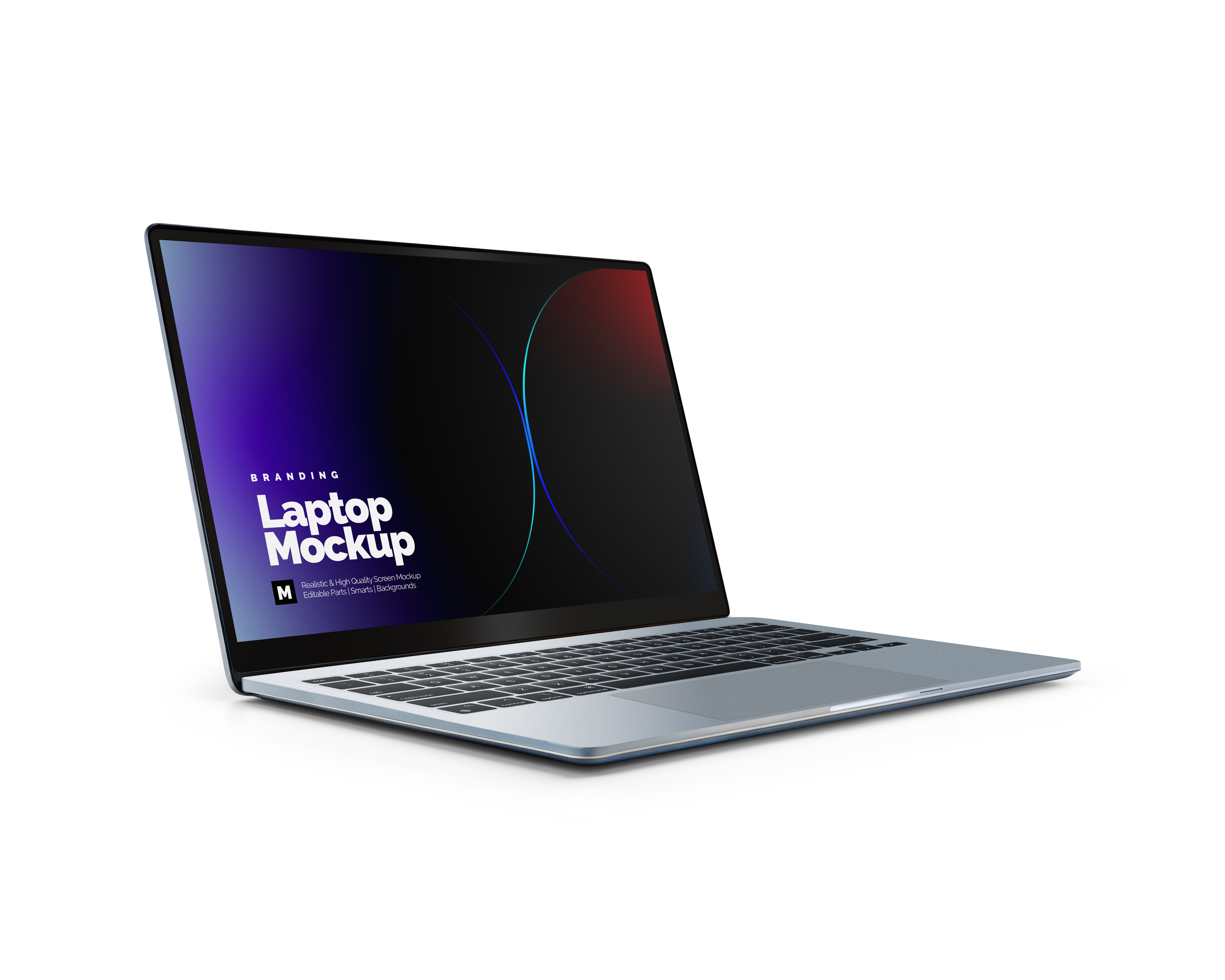 Notebook Mockup PSD Editável