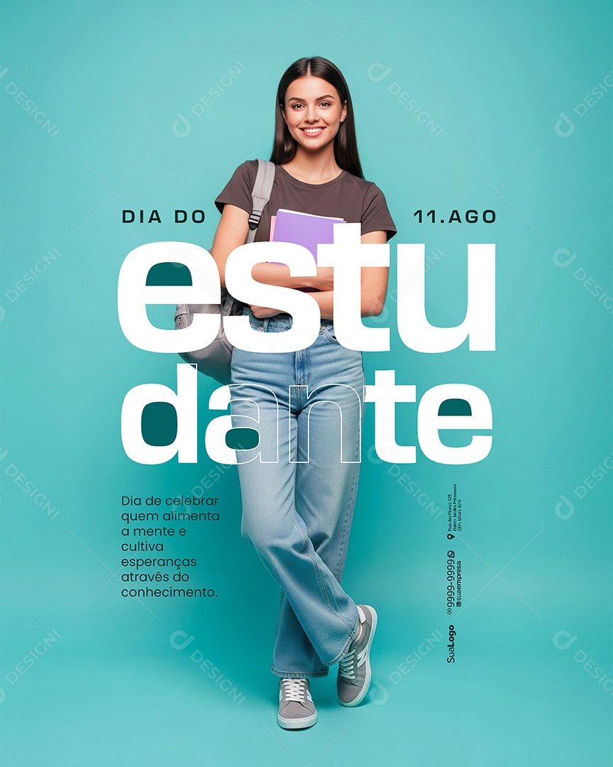 Dia do Estudante 11 de Agosto Social Media PSD Editável (9)