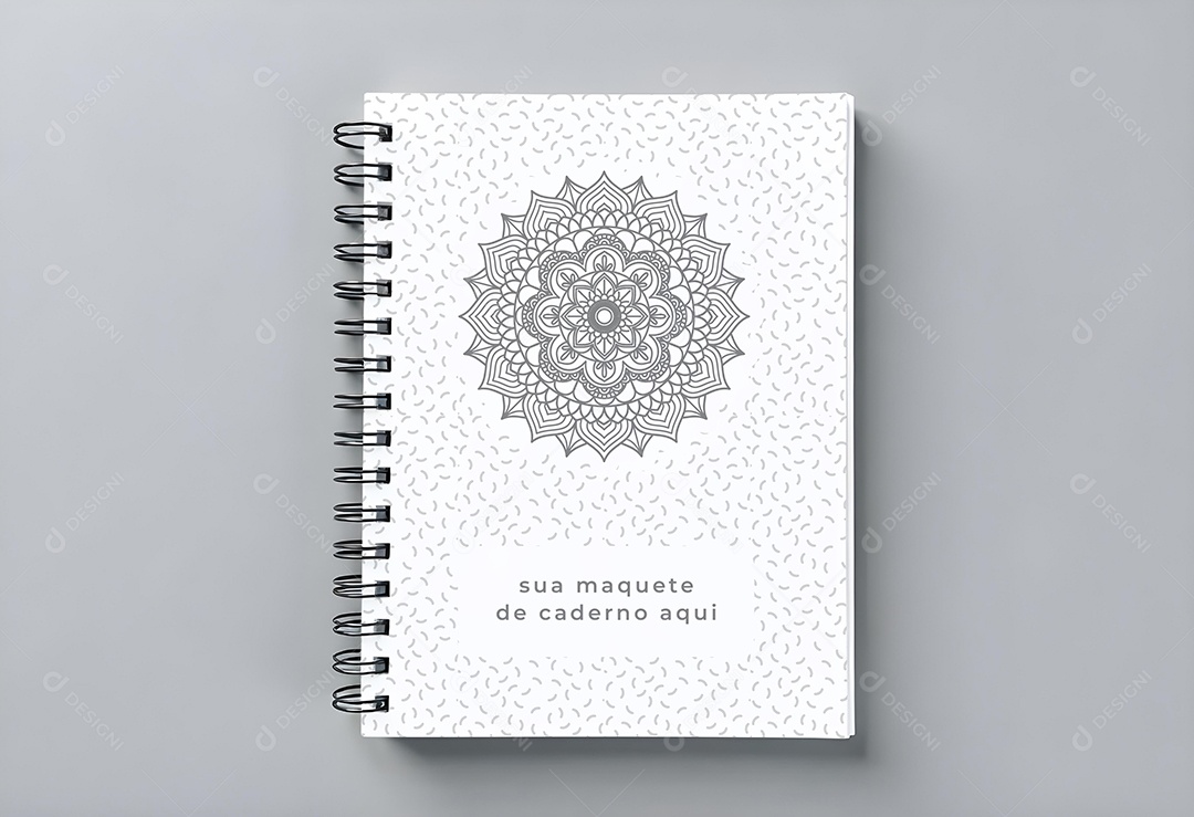Mockup de Caderno PSD Editável