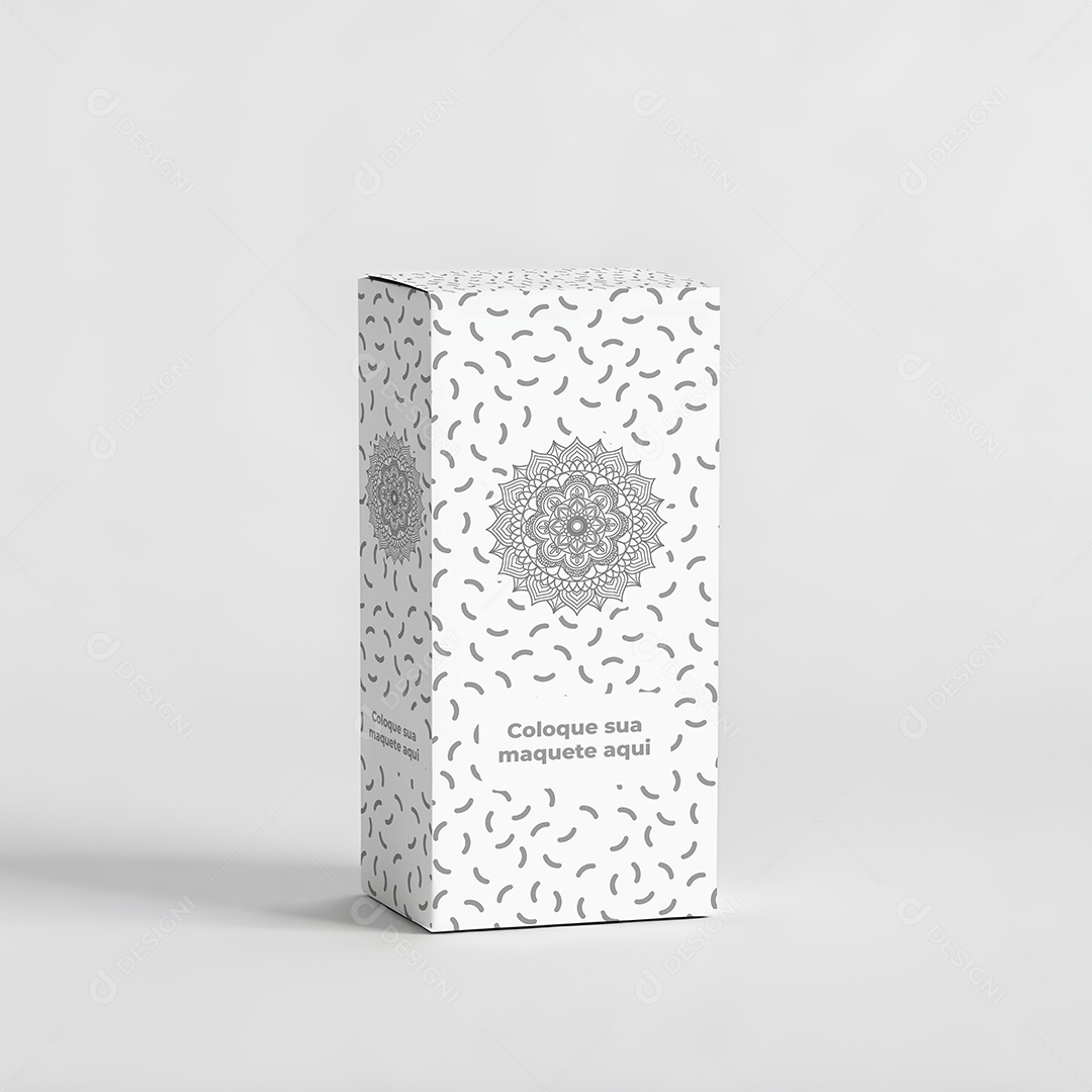 Caixa Mockup PSD Editável