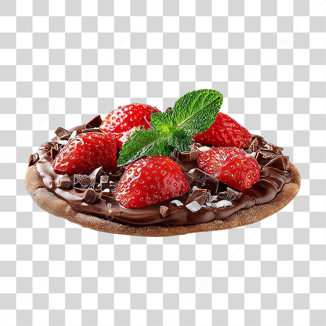 Pizza Doce Sabores PNG Transparente