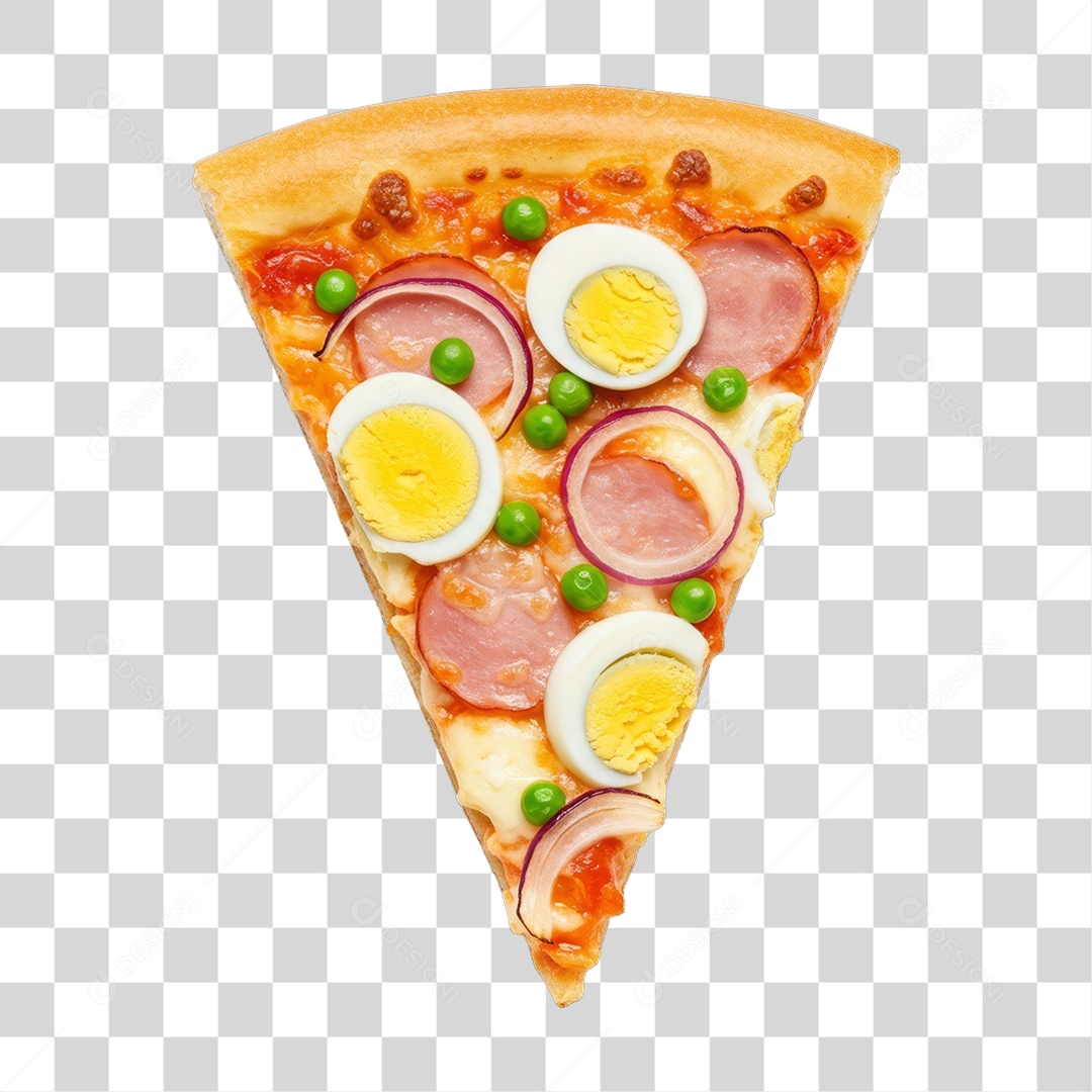 Fatia de Pizza PNG Transparente