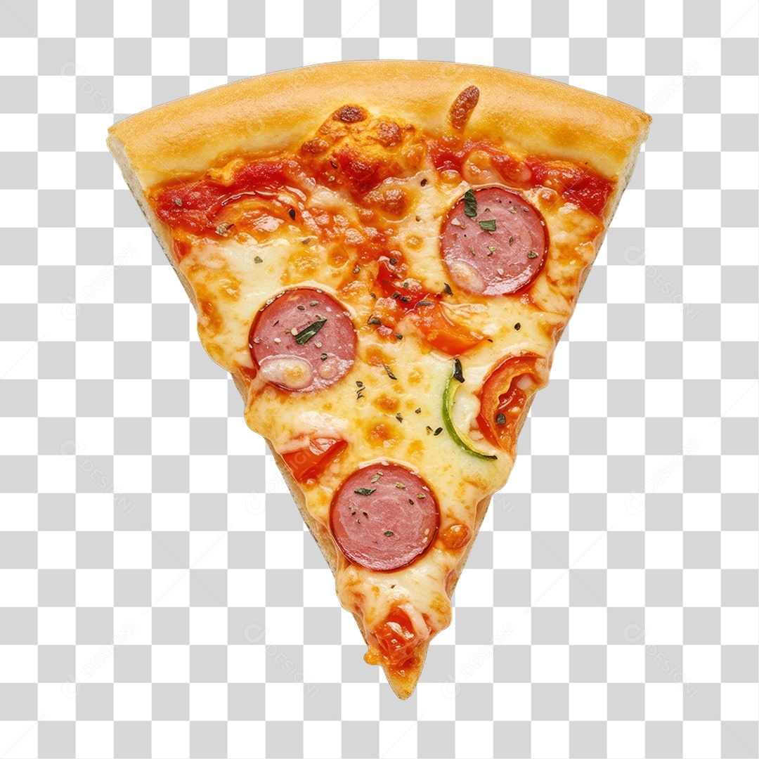 Fatia de Pizza PNG Transparente