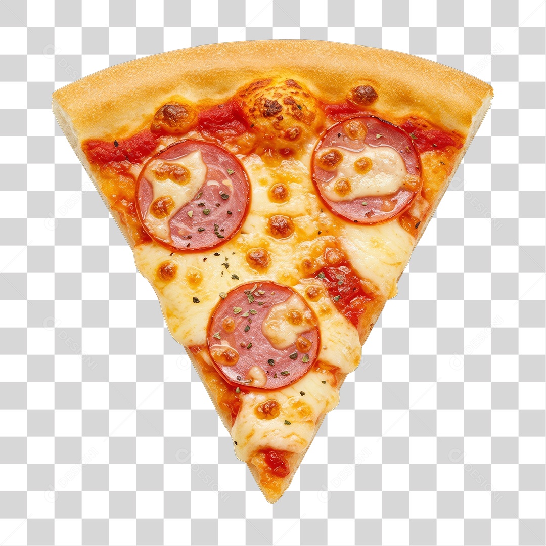 Fatia de Pizza PNG Transparente