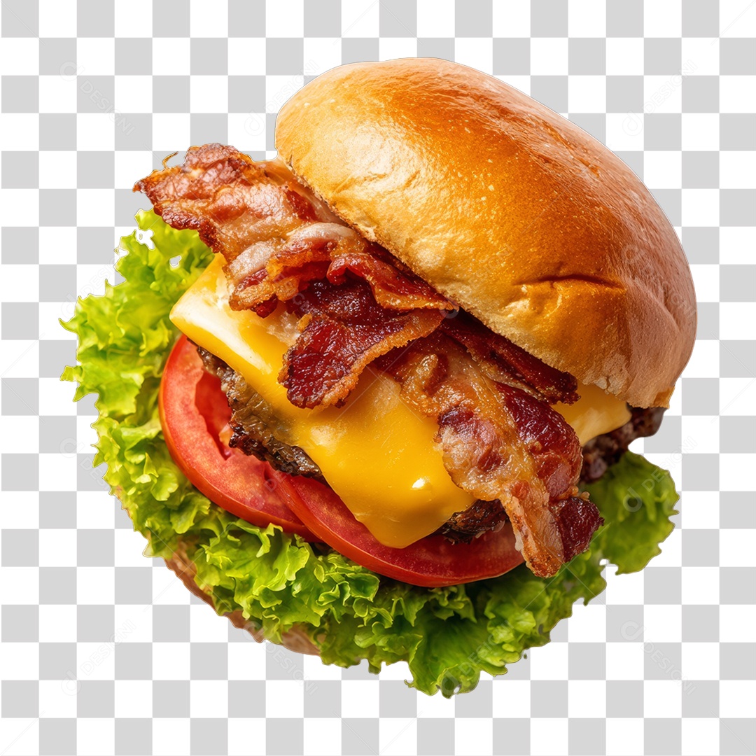 Lanche Hambúrguer Sanduíche PNG Transparente