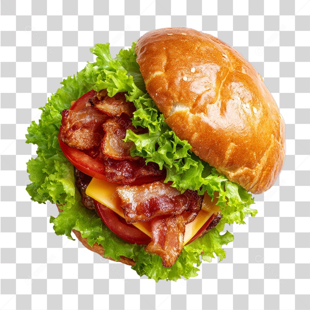 Lanche Hambúrguer Sanduíche PNG Transparente