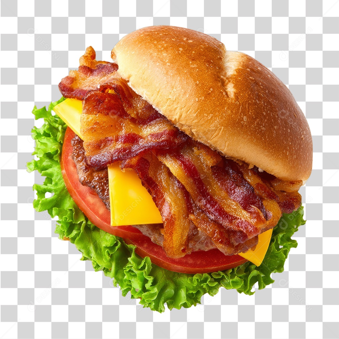 Lanche Hambúrguer Sanduíche PNG Transparente