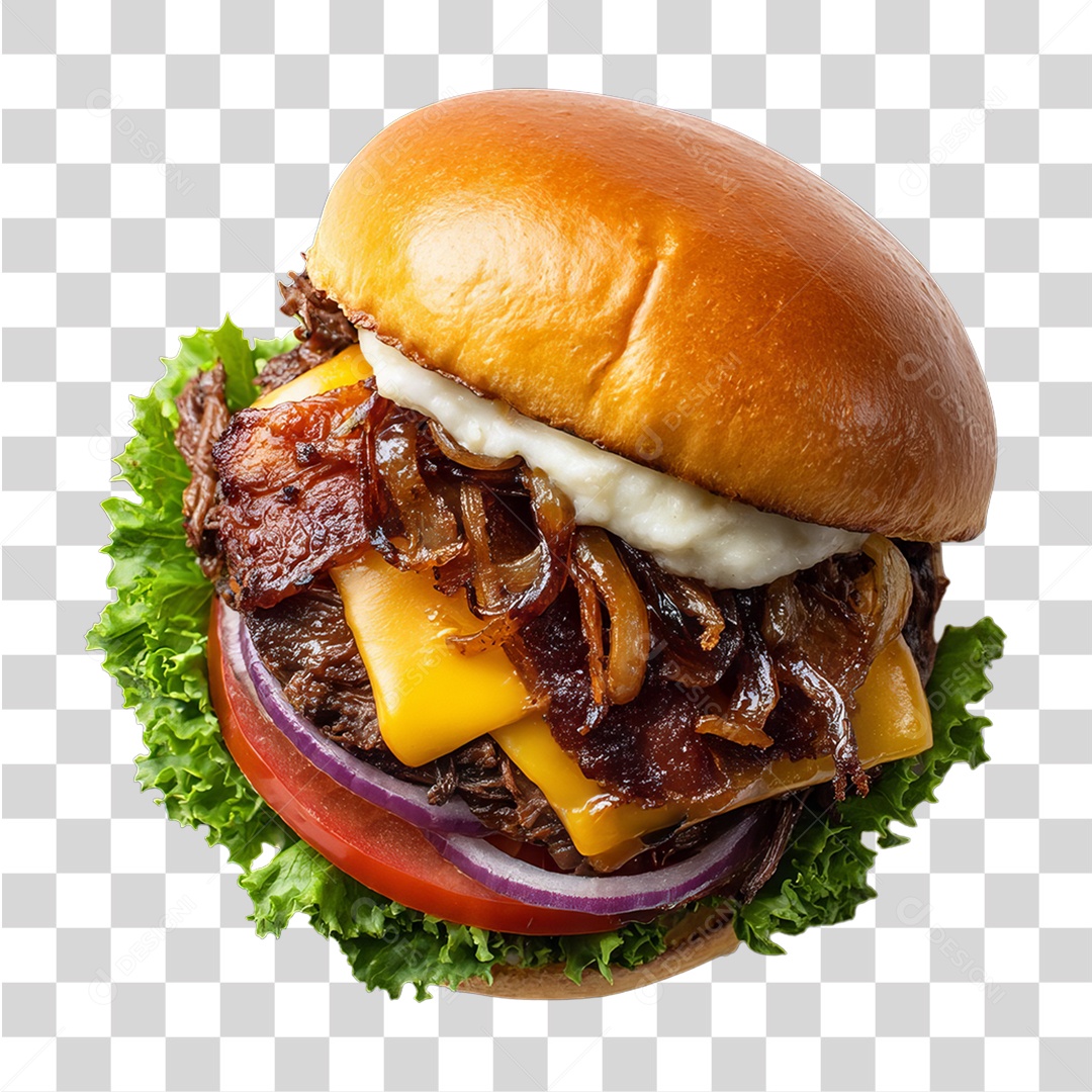 Lanche Hambúrguer Sanduíche PNG Transparente