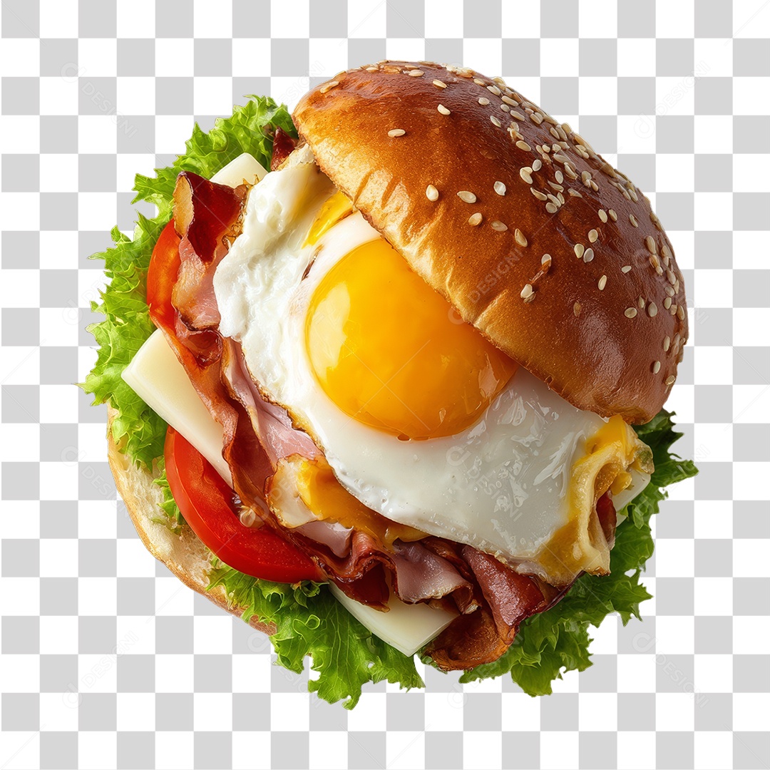 Lanche Hambúrguer Sanduíche PNG Transparente