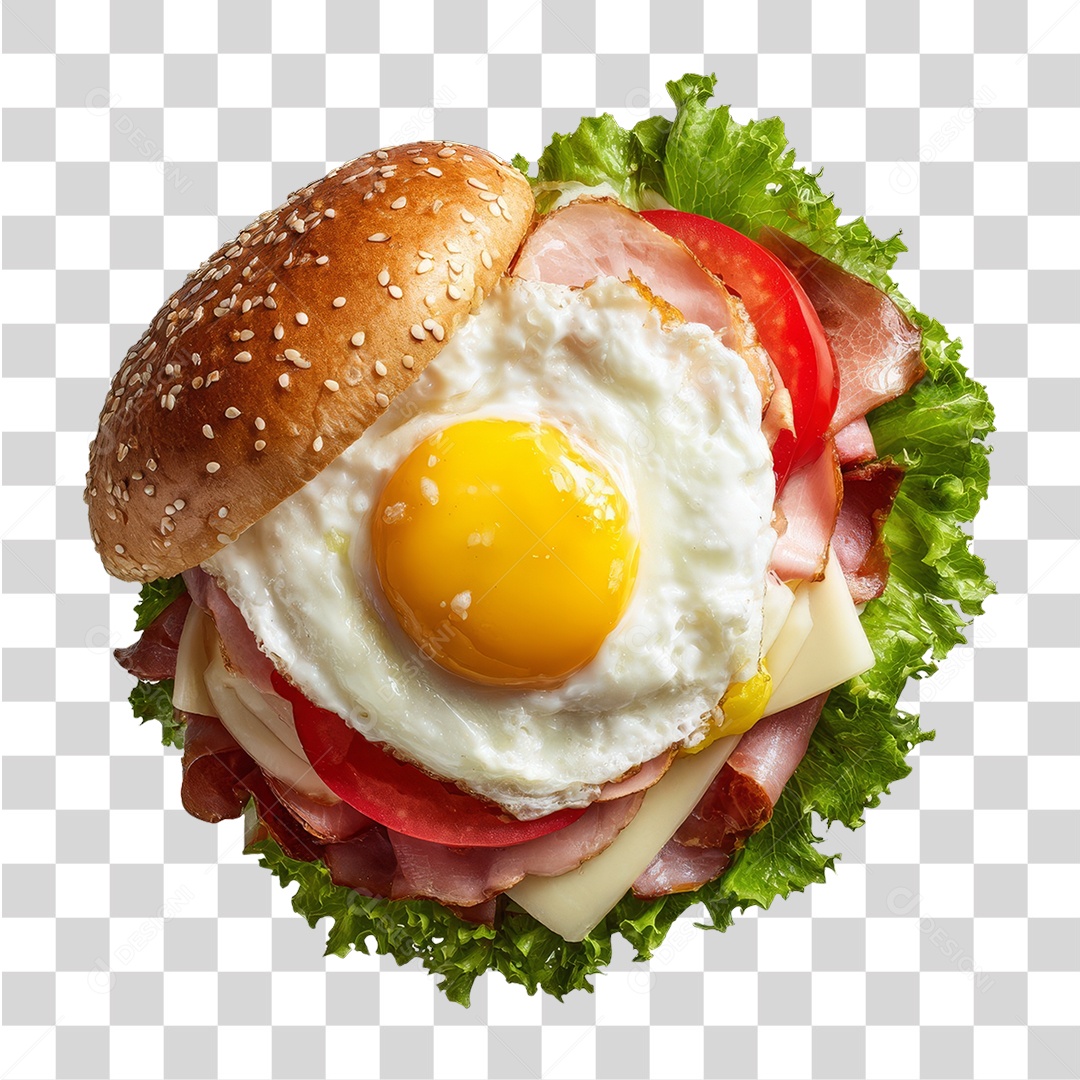 Lanche Hambúrguer Sanduíche PNG Transparente