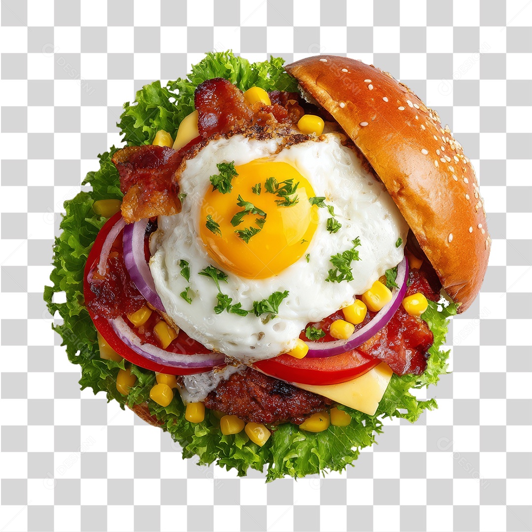 Lanche Hambúrguer Sanduíche PNG Transparente