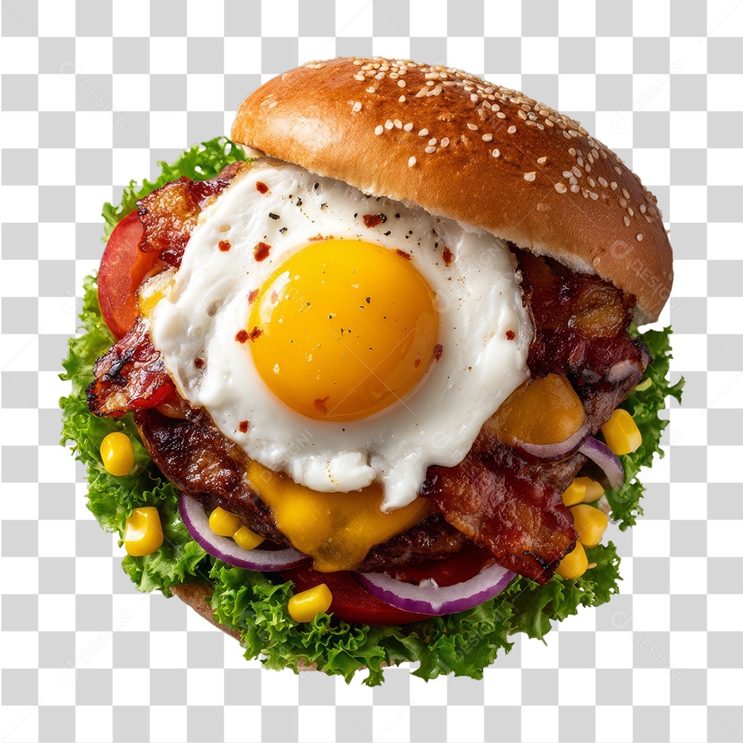 Lanche Hambúrguer Sanduíche PNG Transparente