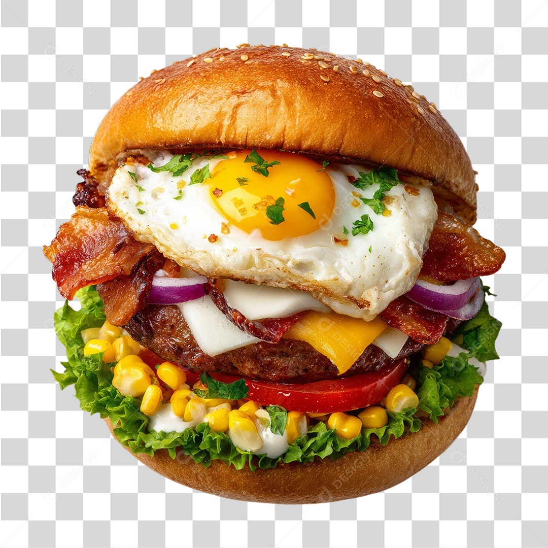 Lanche Hambúrguer Sanduíche PNG Transparente