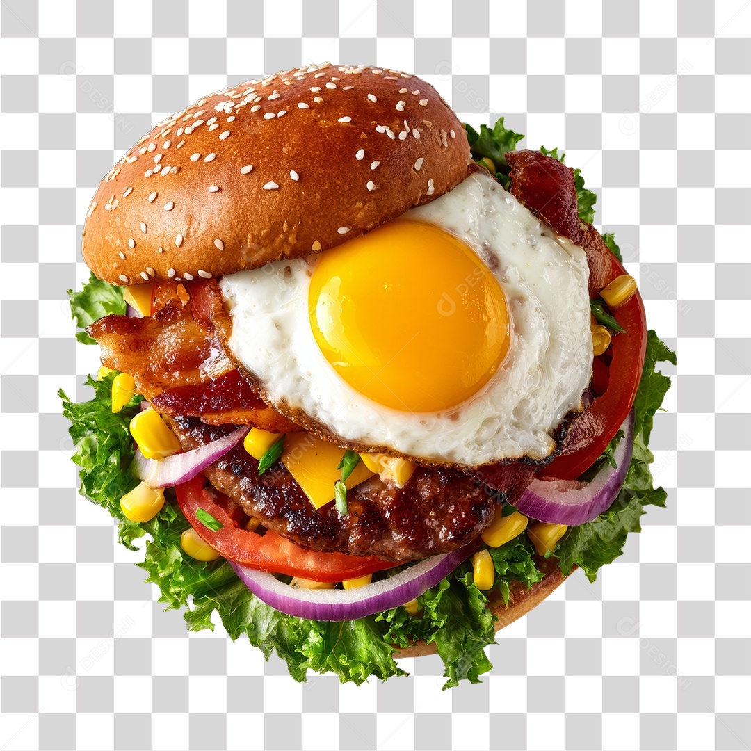 Lanche Hambúrguer Sanduiche PNG Transparente