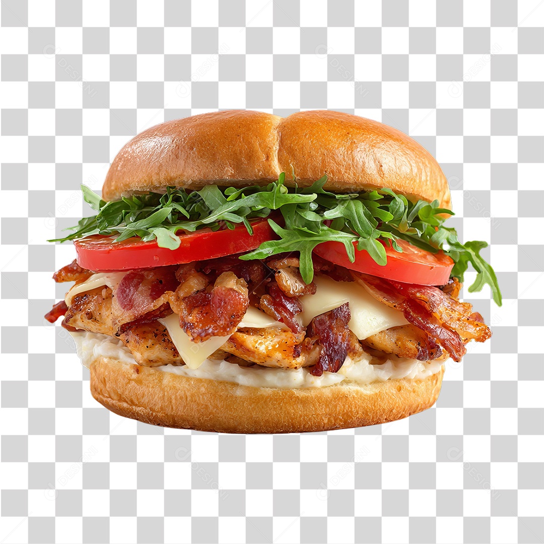 Lanche Hambúrguer Sanduíche PNG Transparente